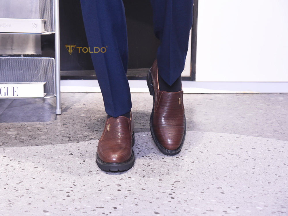 Giày cao 10cm da mềm siêu nhẹ 3